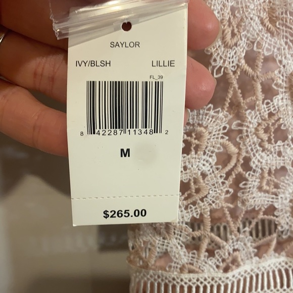 Sailor White Pink Cocktail Midi Lace Summer Dress New With Tags Wedding - Picture 8 of 8